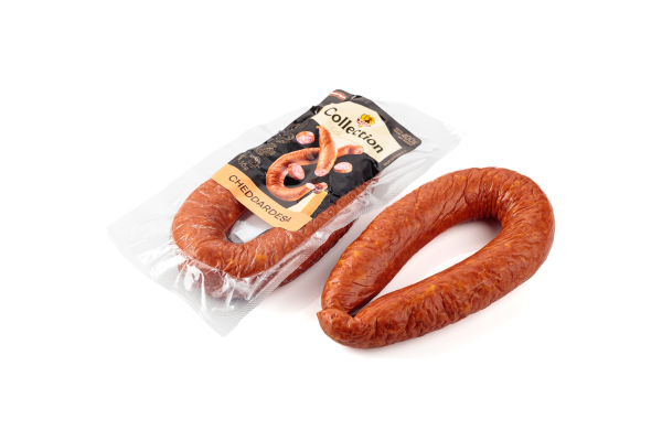 Cheddardesa pusžāvēta 400g